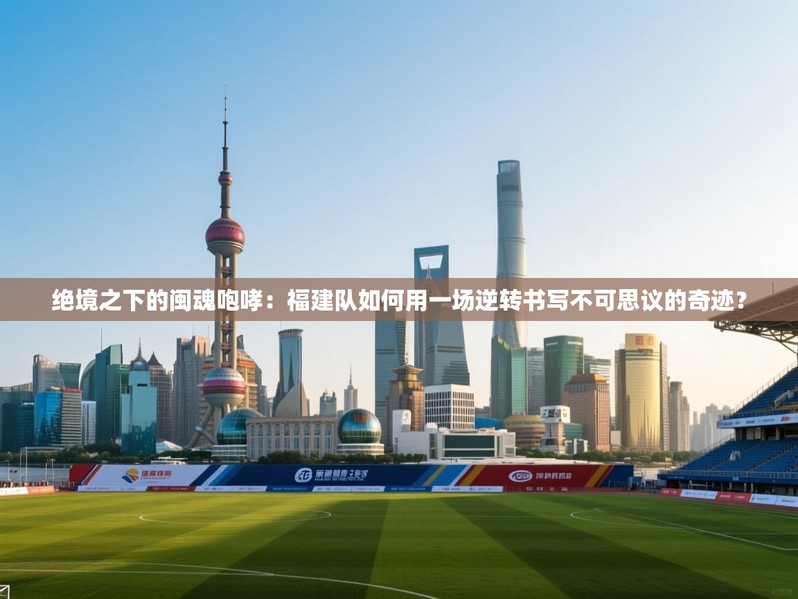 绝境之下的闽魂咆哮：福建队如何用一场逆转书写不可思议的奇迹？