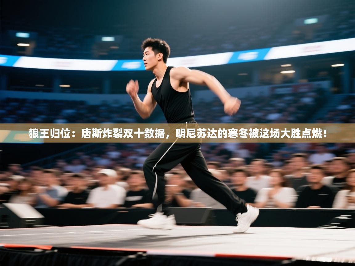 狼王归位:唐斯炸裂双十数据,明尼苏达的寒冬被这场大胜点燃! 第1张