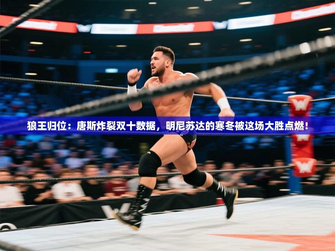 狼王归位:唐斯炸裂双十数据,明尼苏达的寒冬被这场大胜点燃! 第2张