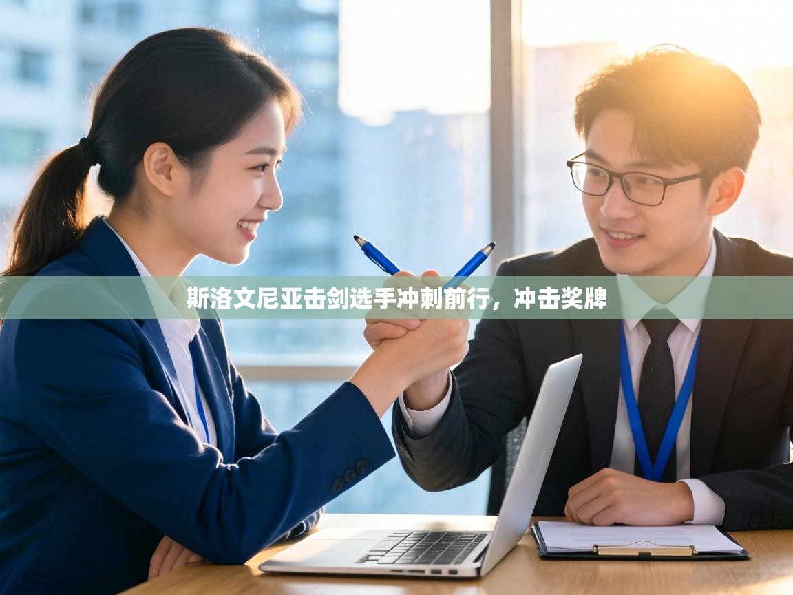 斯洛文尼亚击剑选手冲刺前行，冲击奖牌